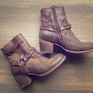 Like New Bed Stu Dusty Rose Ankle Booties